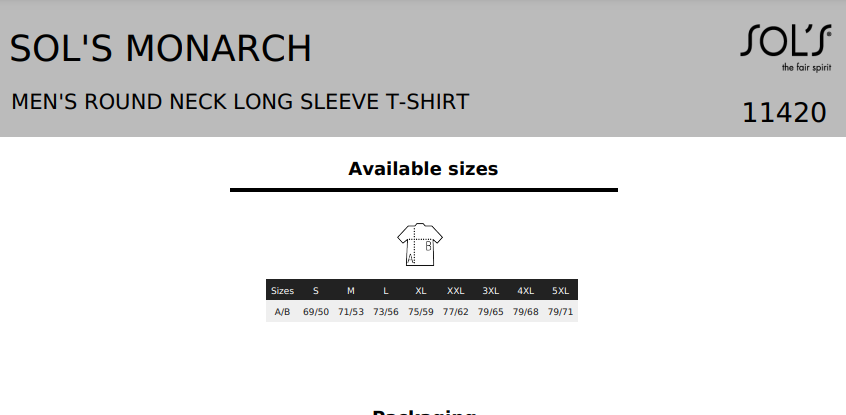 Ανδρικό μακρυμάνικο T-shirt Monarch