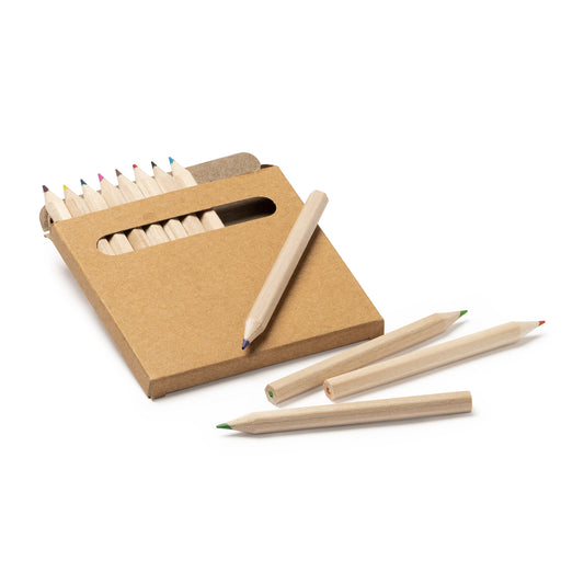 Σετ ξυλομπογίες 12 τεμ σε χάρτινο κουτί