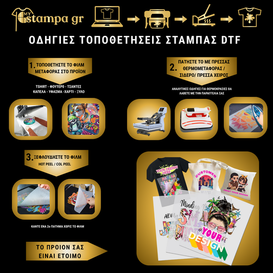 Gangsheet Φιλμ DTF Στάμπες Halloween