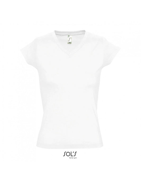 T-shirt Moon "V" Γυνακείο