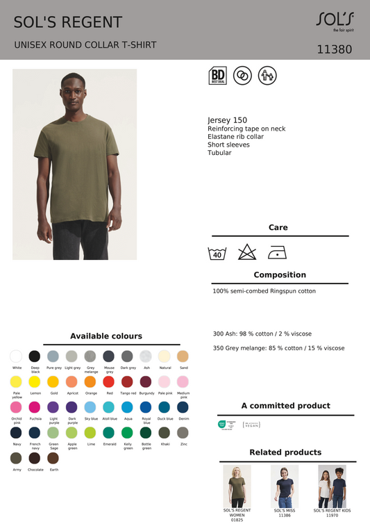 Unisex T-shirt REGENT