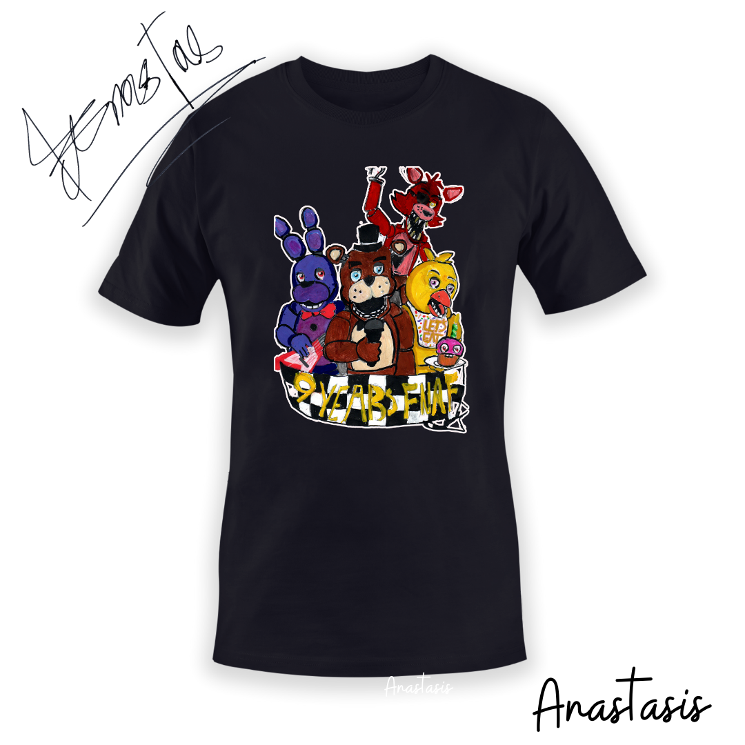 Τ-shirt  By Anastasis 9 years fnaf