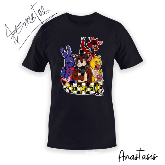 Τ-shirt  By Anastasis 9 years fnaf