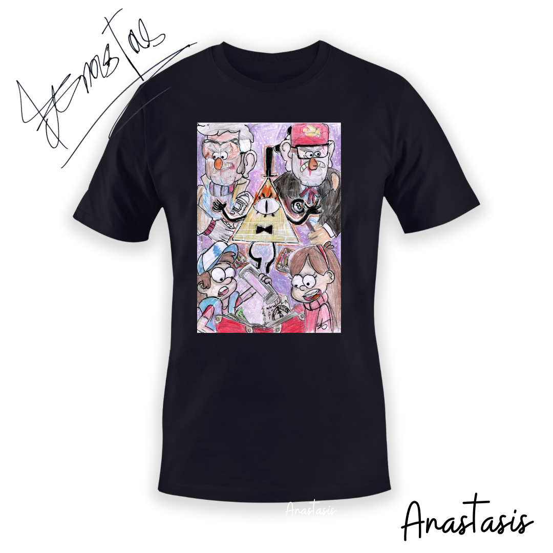 Τ-shirt  By Anastasis gravity falls