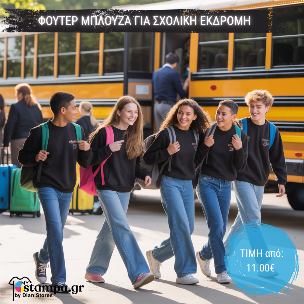 Φούτερ μπλούζα για Σχολεία